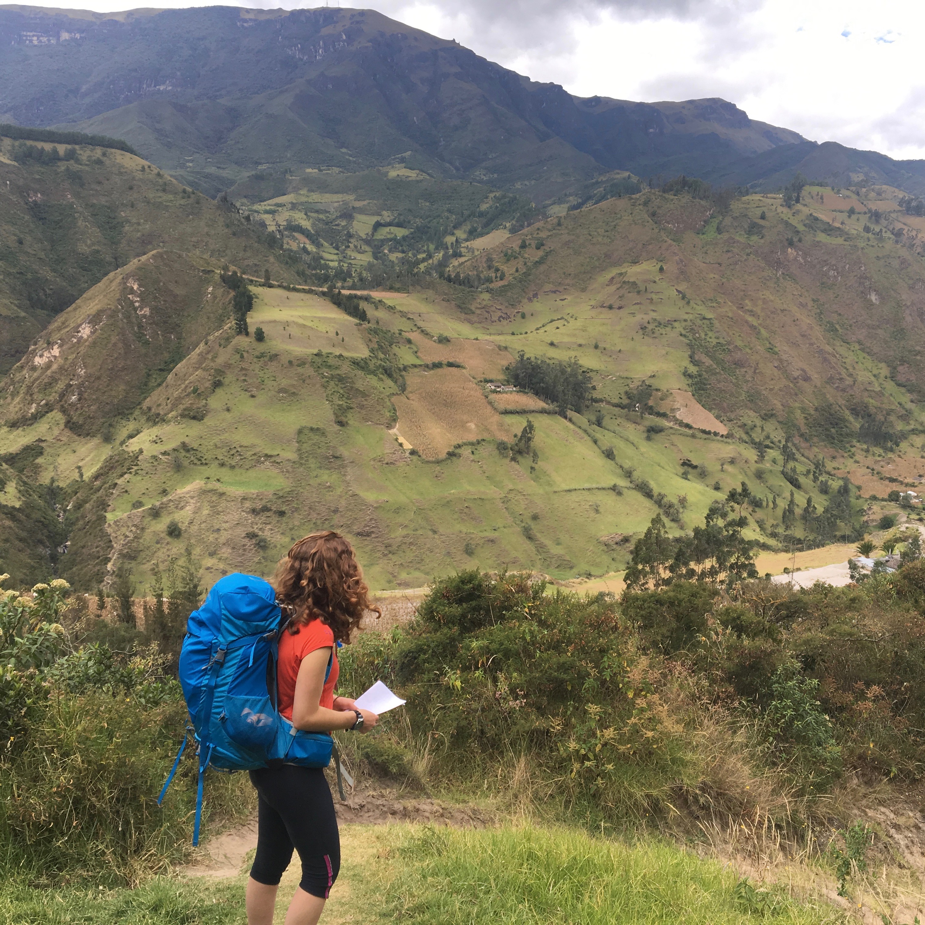 Ecuador hike